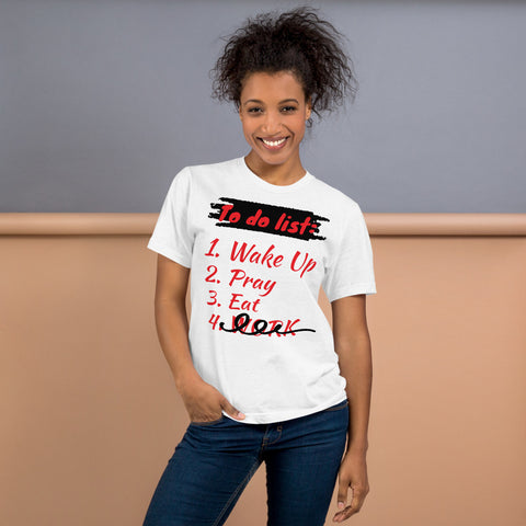 Women “To do list” T-Shirt