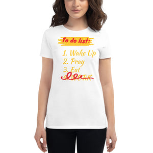 Women's to do list