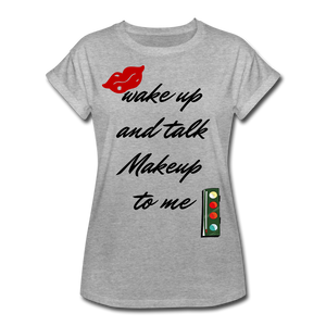 Women's T-Shirt wake up - heather gray
