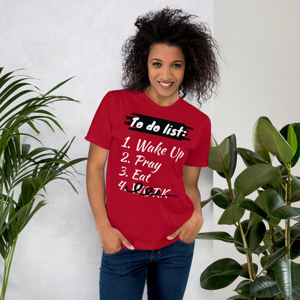 Women “To do list” T-Shirt